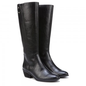 Dr. Scholl's Brilliance Knee-High Boots Damen Schwarz | 137069-UJQ