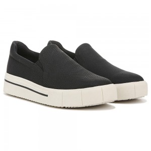 Dr. Scholl's Happiness Lo Slip On Sneakers Damen Schwarz | 129054-QJK