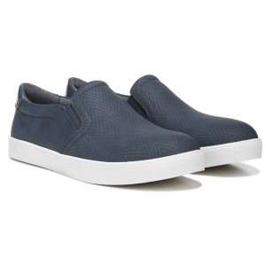 Dr. Scholl's Madison Slip On Sneakers Damen Navy | 814562-ZRJ