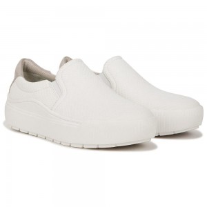 Dr. Scholl's Time Off Slip On Sneakers Damen Weiß | 508162-FXD