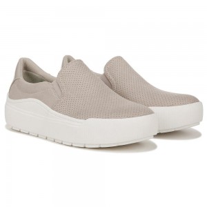 Dr. Scholl's Time Off Slip On Sneakers Damen Grau | 239761-XIA