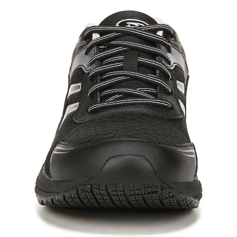 Dr. Scholl's Blaze Slip Resistant Arbeits Sneakers Damen Schwarz | 734621-TMP