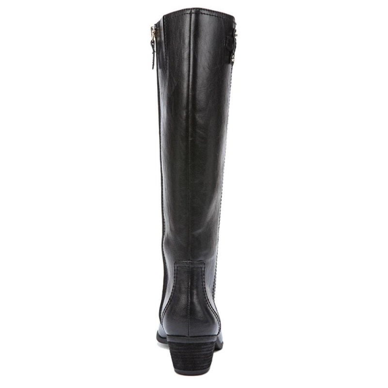 Dr. Scholl's Brilliance Knee-High Boots Damen Schwarz | 137069-UJQ