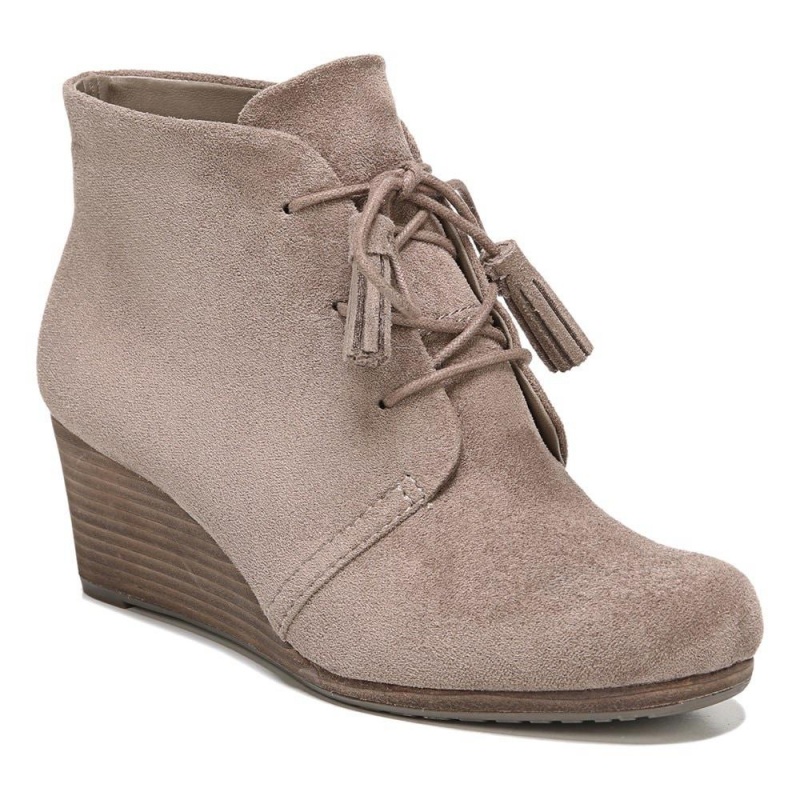 Dr. Scholl's Dakota Wedge Stiefeletten Damen Braun | 745918-IDN