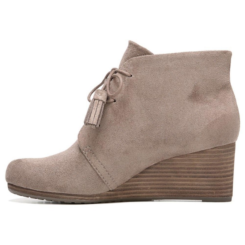 Dr. Scholl's Dakota Wedge Stiefeletten Damen Braun | 745918-IDN