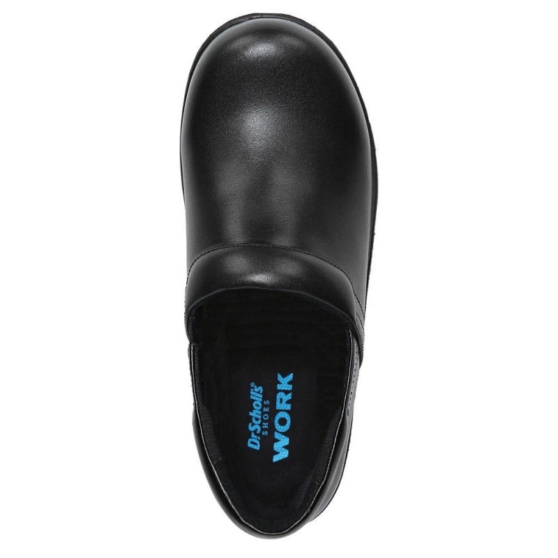 Dr. Scholl's Dynamo Slip Resistant Clog Halbschuhe Damen Schwarz | 241938-NFK