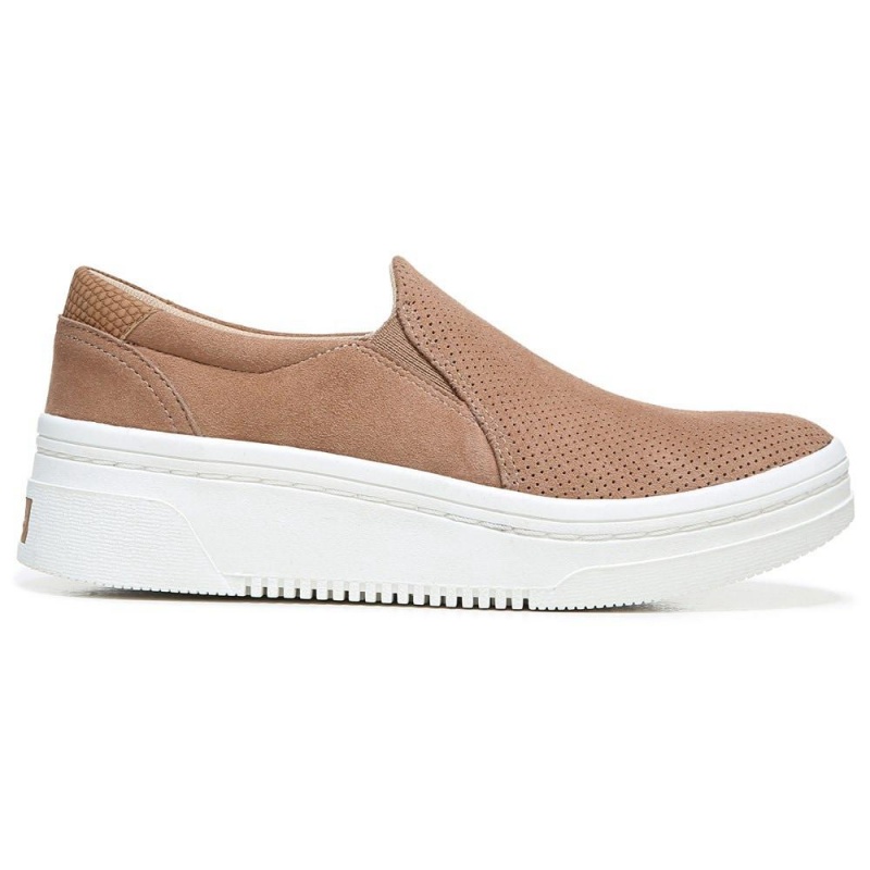 Dr. Scholl's Everywhere Plattform Slip On Sneakers Damen Braun | 341806-XUB