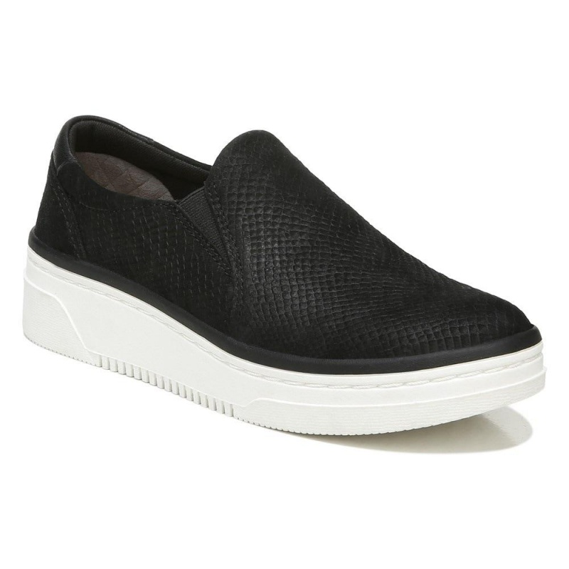 Dr. Scholl's Everywhere Plattform Slip On Sneakers Damen Schwarz | 627185-NAO