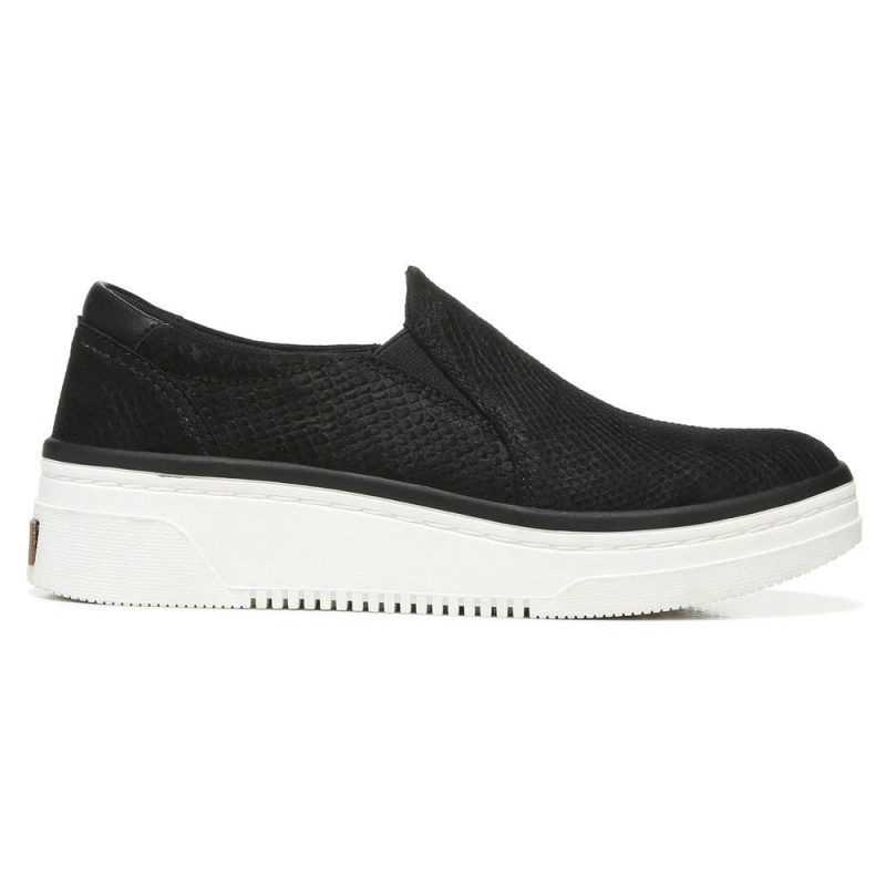 Dr. Scholl's Everywhere Plattform Slip On Sneakers Damen Schwarz | 627185-NAO