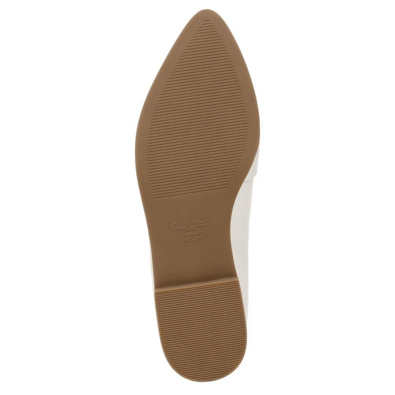 Dr. Scholl's Faxon Too Halbschuhe Damen Weiß | 567039-PGI