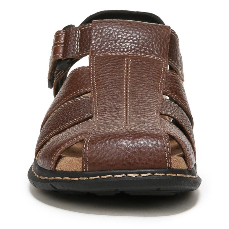 Dr. Scholl's Gaston Sandalen Herren Braun | 829375-HIC