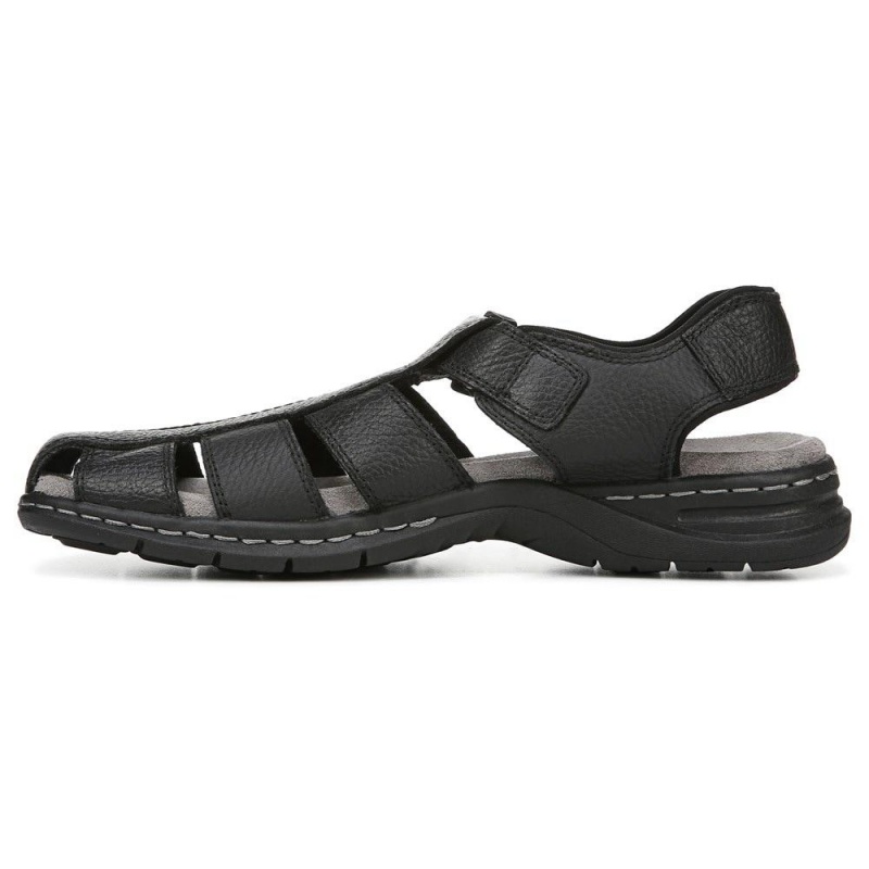 Dr. Scholl's Gaston Sandalen Herren Schwarz | 371489-AFW