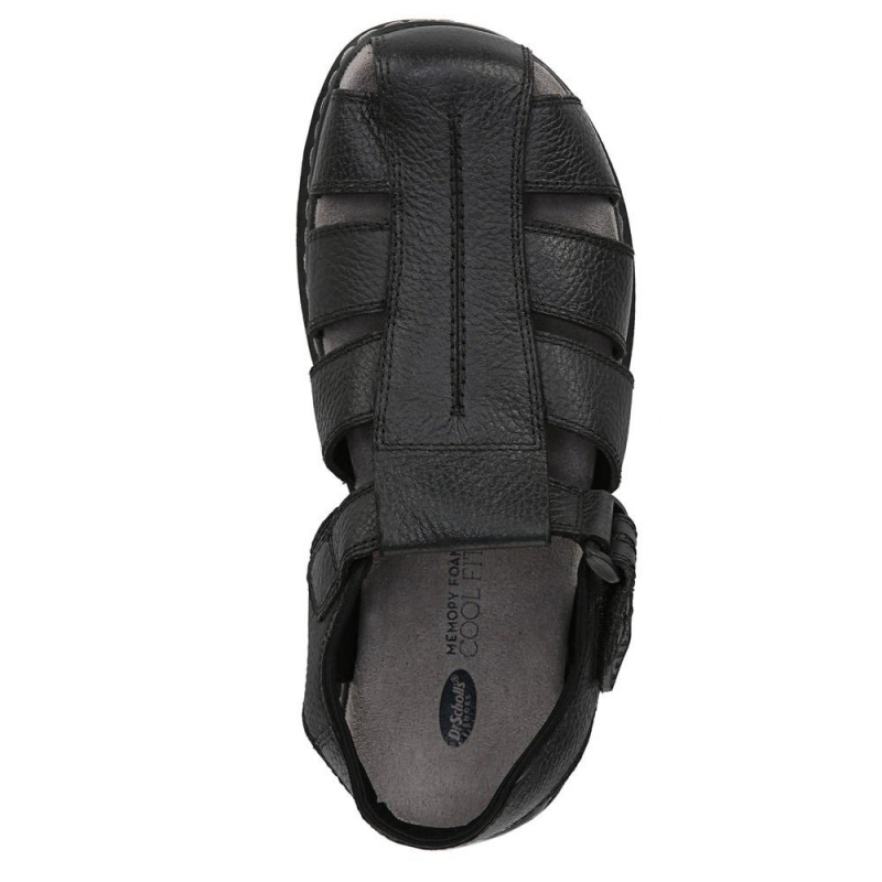 Dr. Scholl's Gaston Sandalen Herren Schwarz | 371489-AFW