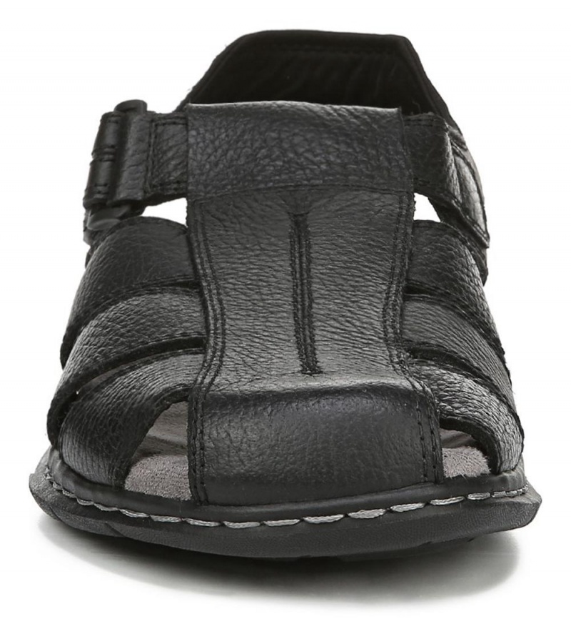 Dr. Scholl's Gaston Sandalen Herren Schwarz | 371489-AFW