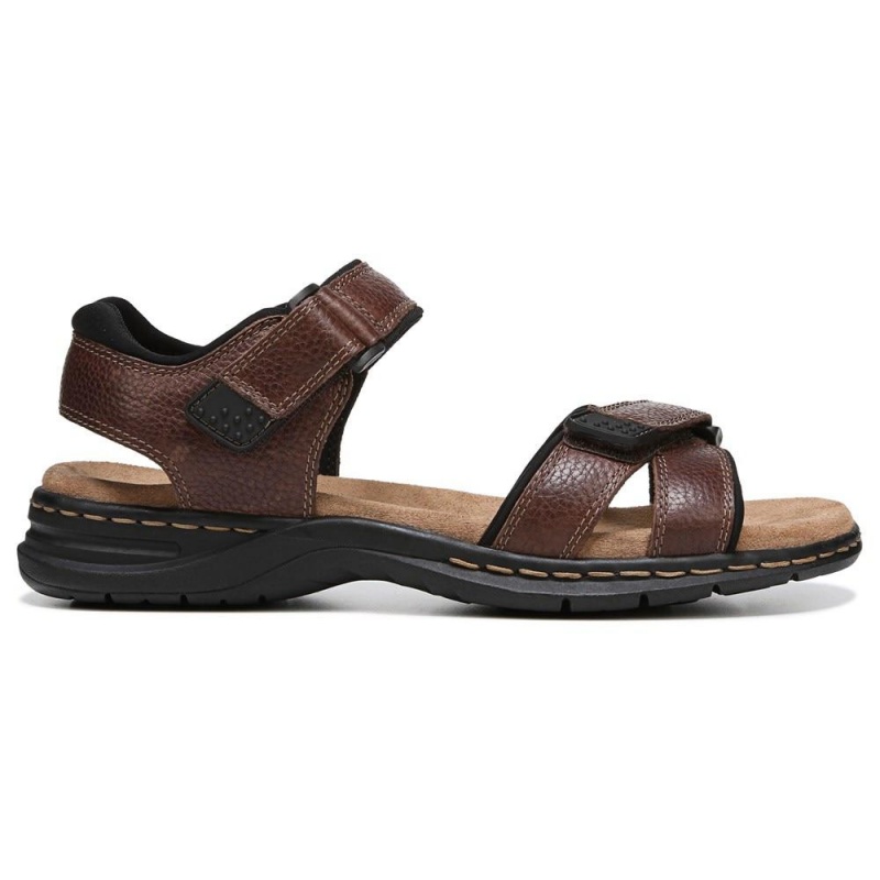 Dr. Scholl's Gus Sandalen Herren Braun | 741520-QRH