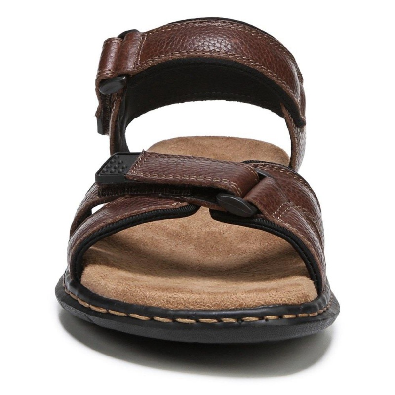 Dr. Scholl's Gus Sandalen Herren Braun | 741520-QRH