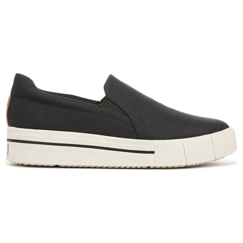 Dr. Scholl's Happiness Lo Slip On Sneakers Damen Schwarz | 129054-QJK