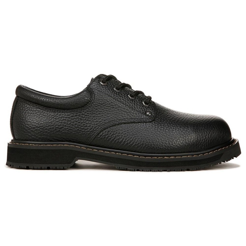 Dr. Scholl's Harrington Composite Slip Resistant Oxfords Schuhe Herren Schwarz | 607541-JTP