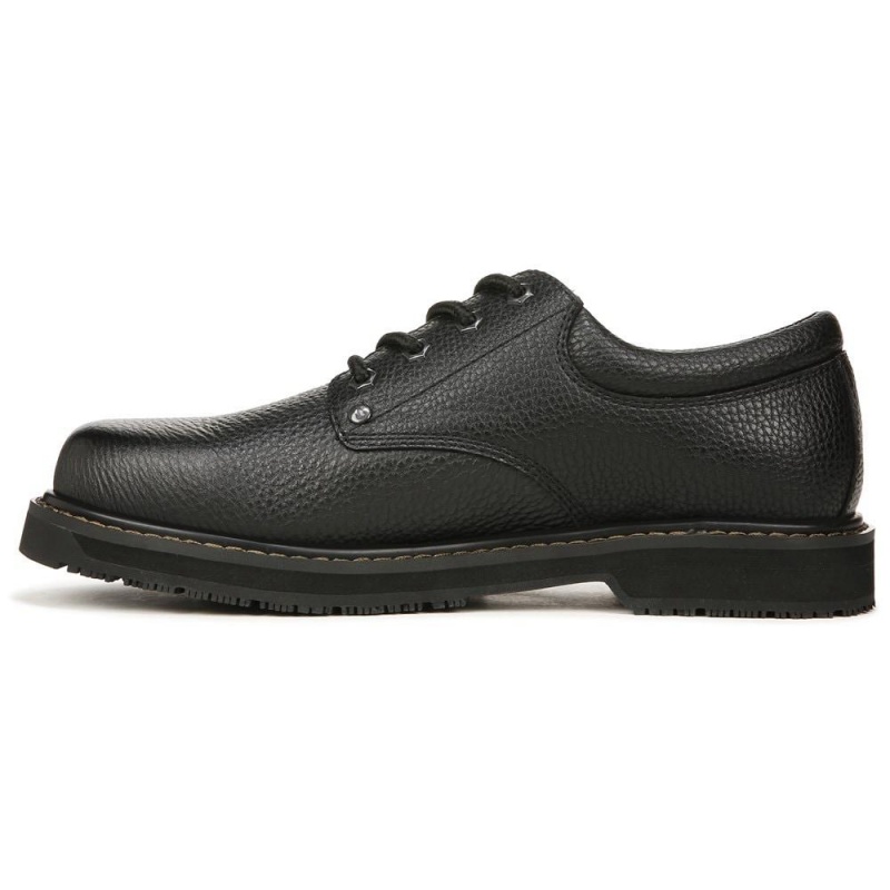 Dr. Scholl's Harrington II Slip Resistant Oxfords Schuhe Herren Schwarz | 576234-MJI