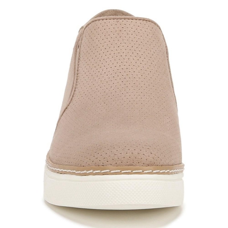 Dr. Scholl's If Only Wedge High Top Sneakers Damen Braun | 613259-XVO