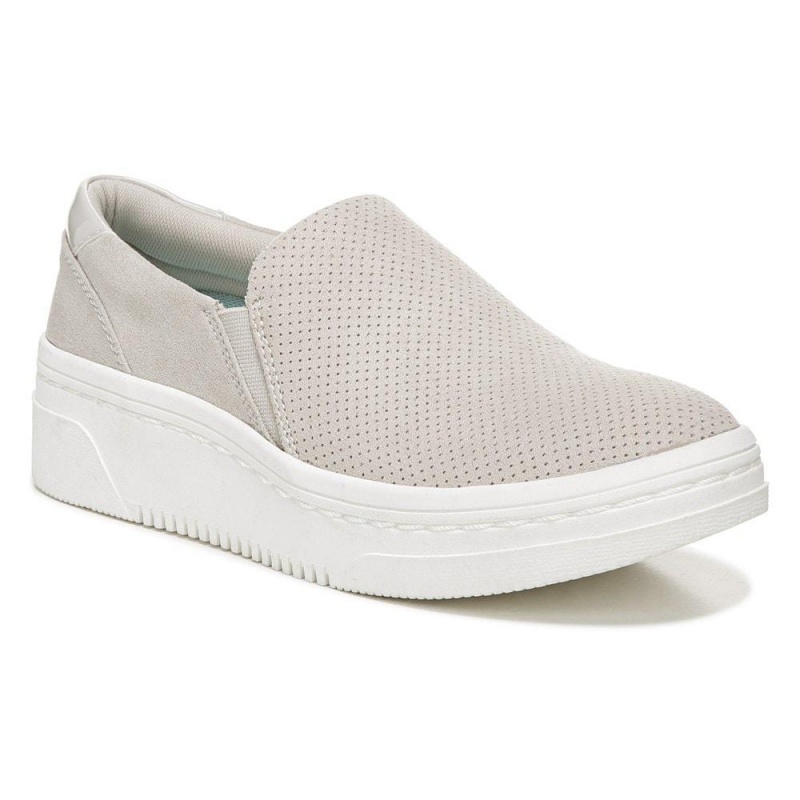 Dr. Scholl's Madison Next Plattform Slip On Sneakers Damen Grau | 169032-FQS