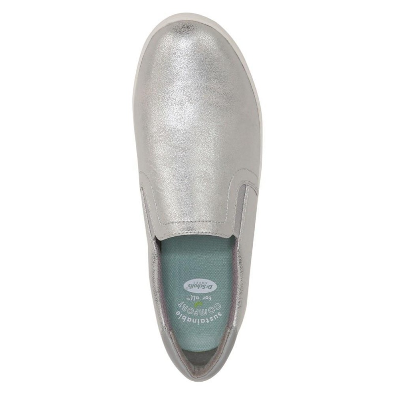 Dr. Scholl's Madison Slip On Sneakers Damen Silber | 058691-CPW