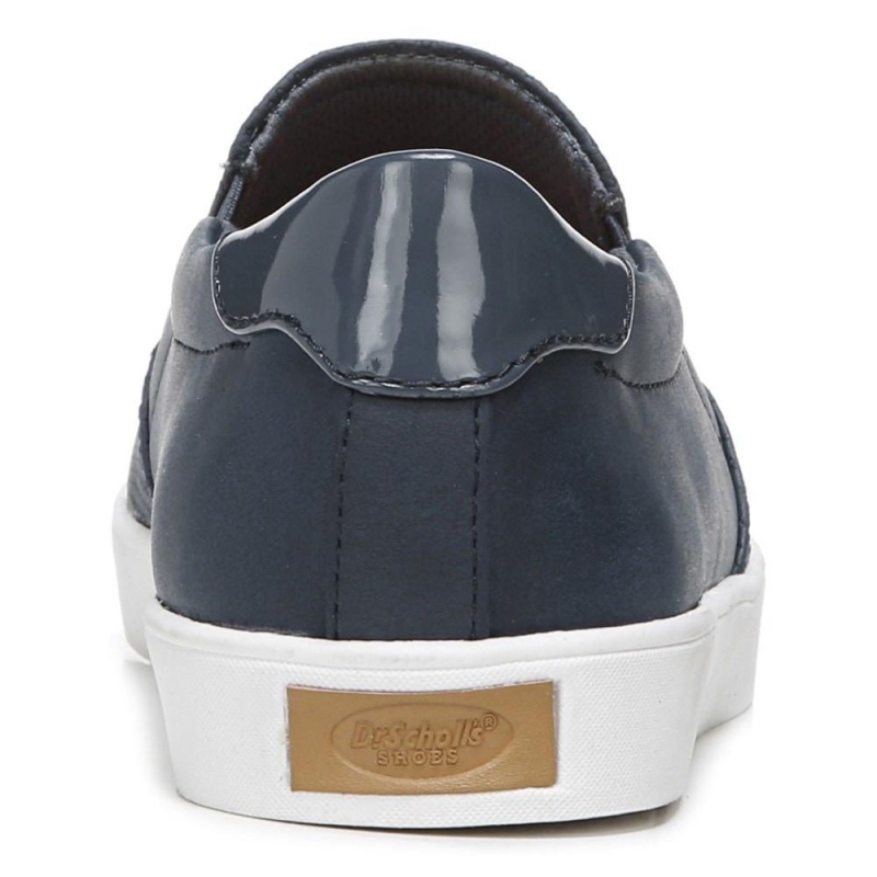 Dr. Scholl's Madison Slip On Sneakers Damen Navy | 814562-ZRJ