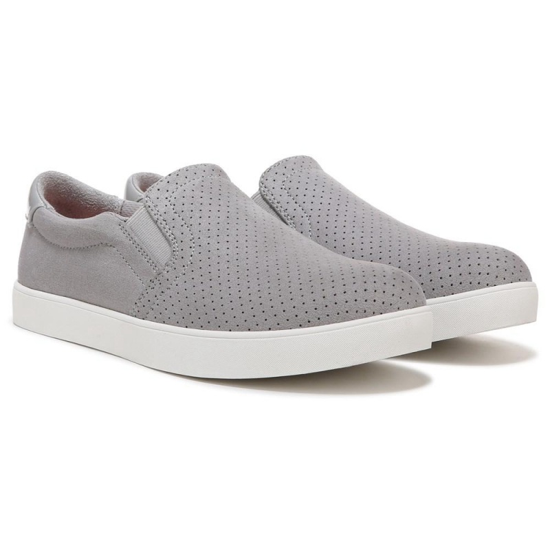 Dr. Scholl\'s Madison Slip On Sneakers Damen Grau | 257498-NXQ