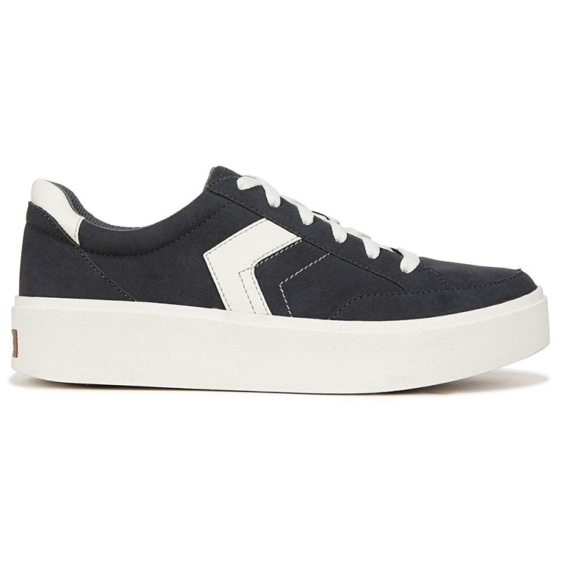 Dr. Scholl's Madison Spitze Up Sneakers Damen Navy | 587024-XRQ