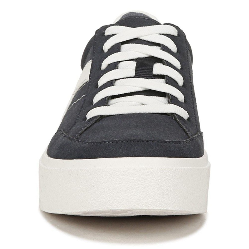 Dr. Scholl's Madison Spitze Up Sneakers Damen Navy | 587024-XRQ