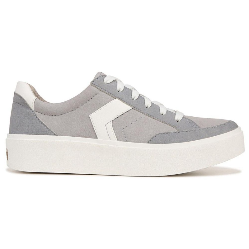 Dr. Scholl's Madison Spitze Up Sneakers Damen Grau | 108349-YBX