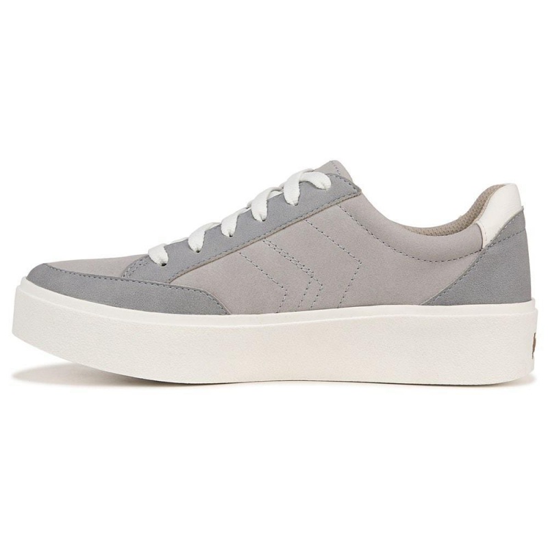 Dr. Scholl's Madison Spitze Up Sneakers Damen Grau | 108349-YBX