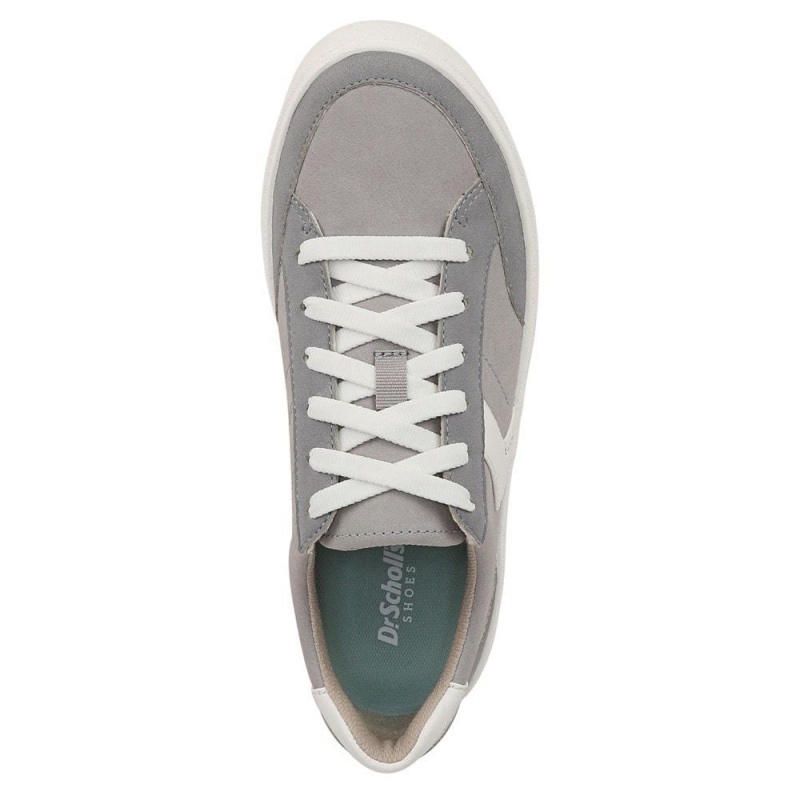 Dr. Scholl's Madison Spitze Up Sneakers Damen Grau | 108349-YBX