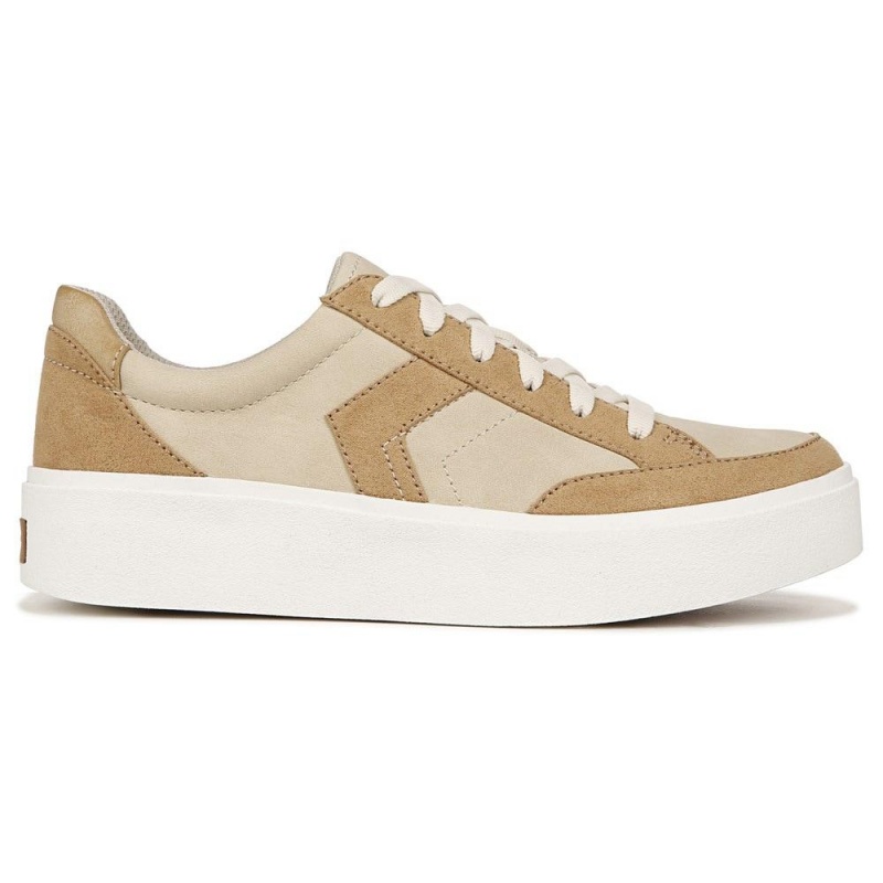 Dr. Scholl's Madison Spitze Up Sneakers Damen Beige | 456721-FYX