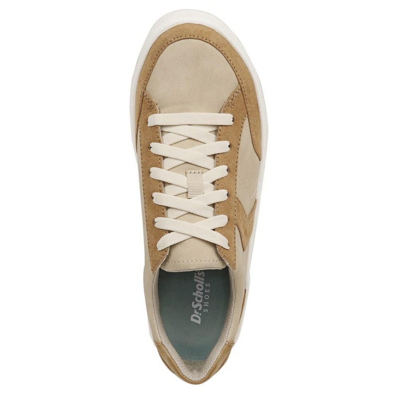 Dr. Scholl's Madison Spitze Up Sneakers Damen Beige | 456721-FYX