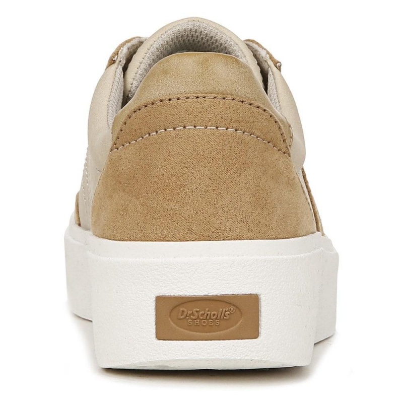 Dr. Scholl's Madison Spitze Up Sneakers Damen Beige | 456721-FYX