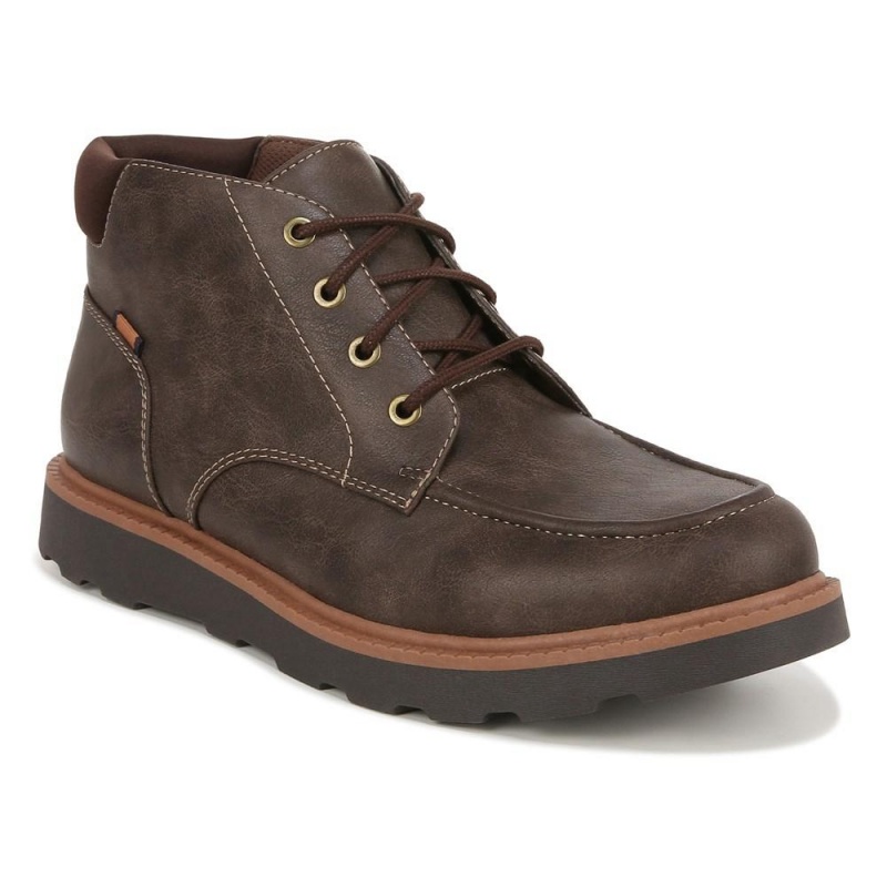 Dr. Scholl's Maplewood Chukka Schnürstiefel Herren Braun | 269845-QZN