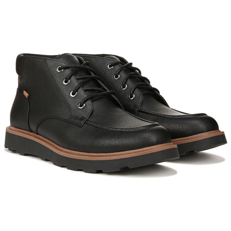 Dr. Scholl\'s Maplewood Chukka Schnürstiefel Herren Schwarz | 569032-KPU