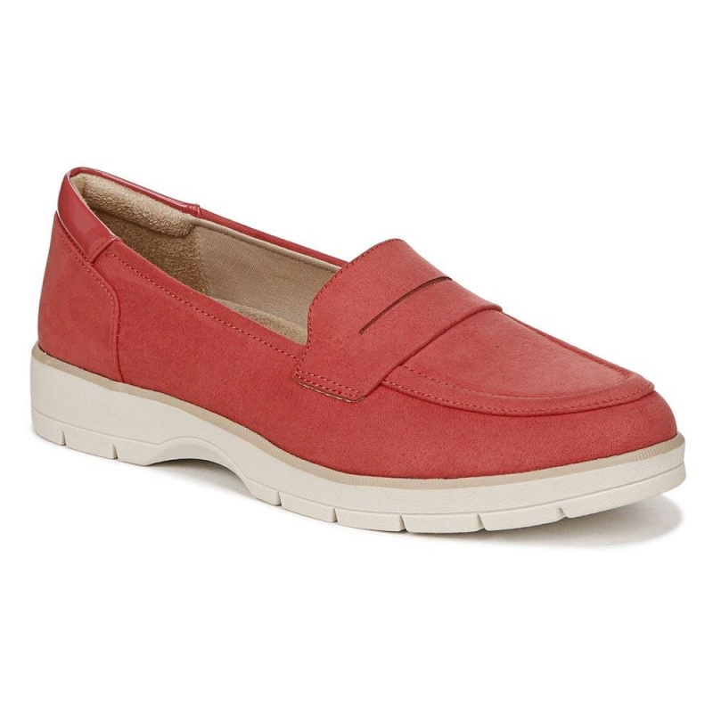 Dr. Scholl's Nice Day Medium/Weite Halbschuhe Damen Rot | 789130-LUR