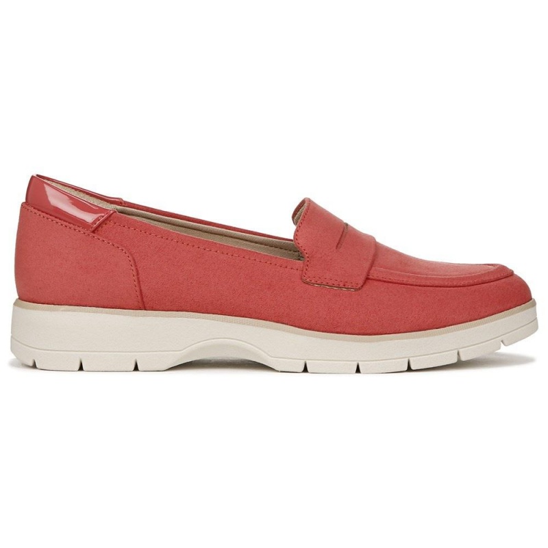 Dr. Scholl's Nice Day Medium/Weite Halbschuhe Damen Rot | 789130-LUR