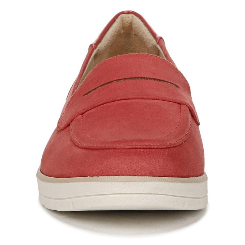 Dr. Scholl's Nice Day Medium/Weite Halbschuhe Damen Rot | 789130-LUR