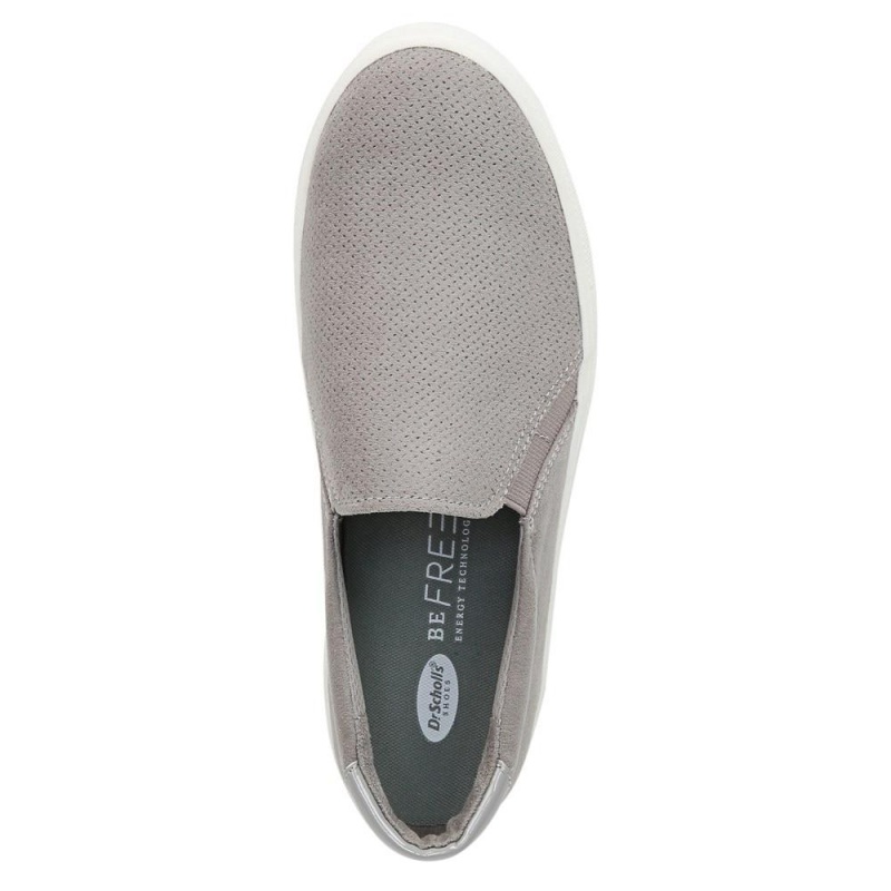 Dr. Scholl's Nova Slip On Sneakers Damen Grau | 528674-CSL