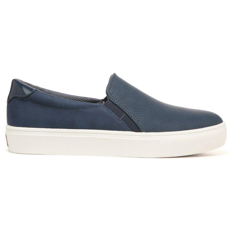 Dr. Scholl's Nova Slip On Sneakers Damen Navy Blau | 608972-DLJ