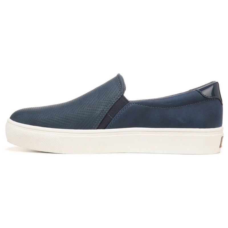 Dr. Scholl's Nova Slip On Sneakers Damen Navy Blau | 608972-DLJ