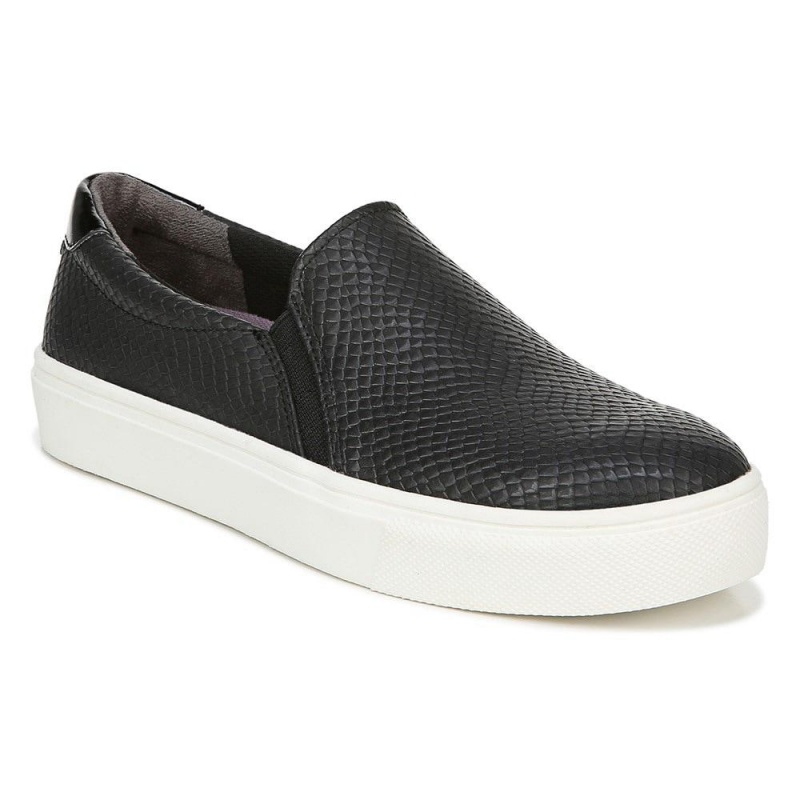 Dr. Scholl's Nova Slip On Sneakers Damen Schwarz Schlangenoptik | 946713-LMN