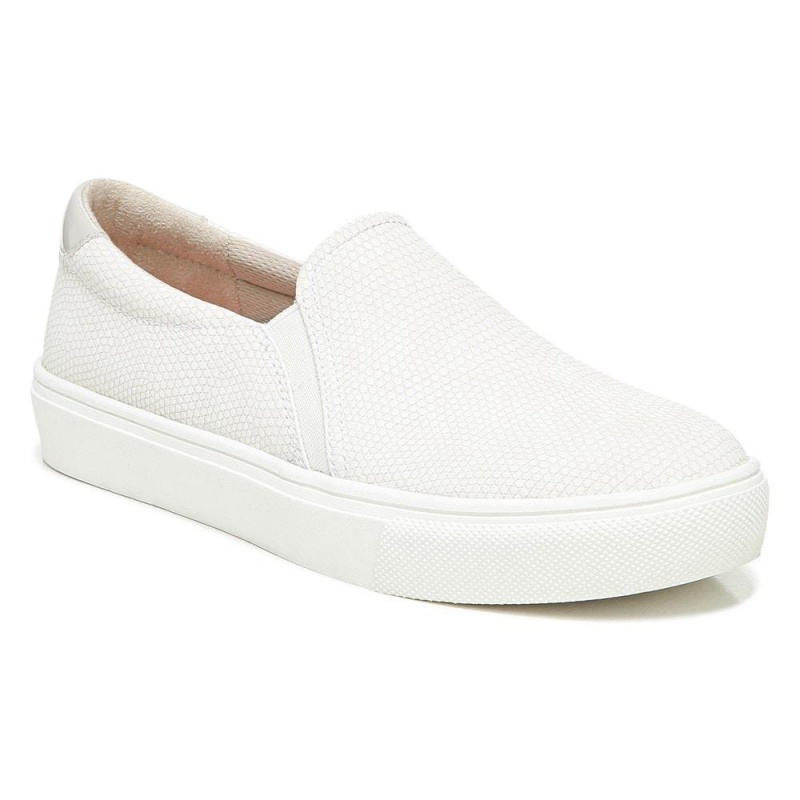 Dr. Scholl's Nova Slip On Sneakers Damen Weiß Schlangenoptik | 549362-BTH