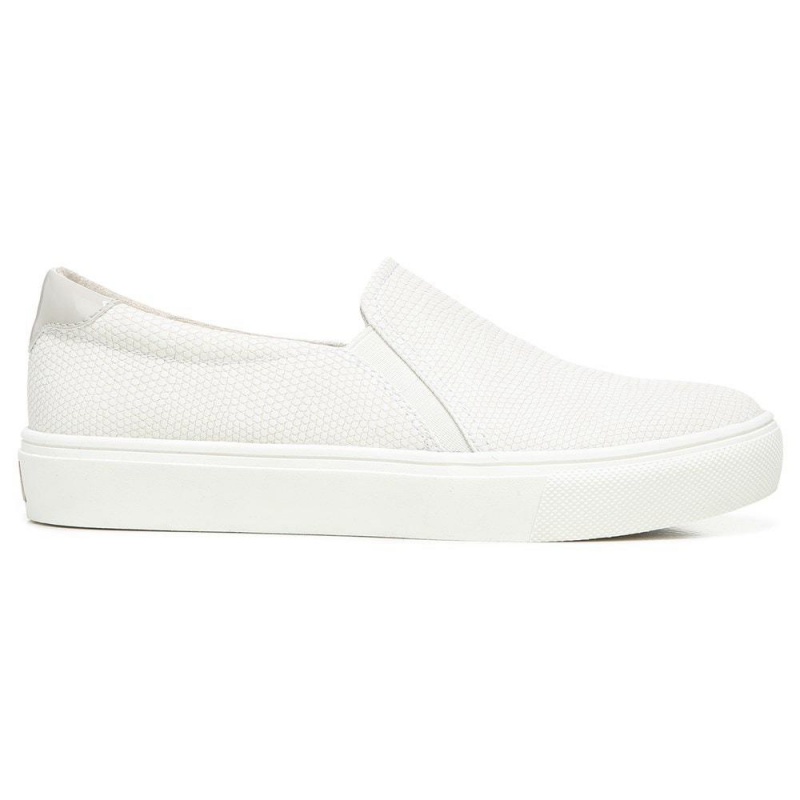 Dr. Scholl's Nova Slip On Sneakers Damen Weiß Schlangenoptik | 549362-BTH