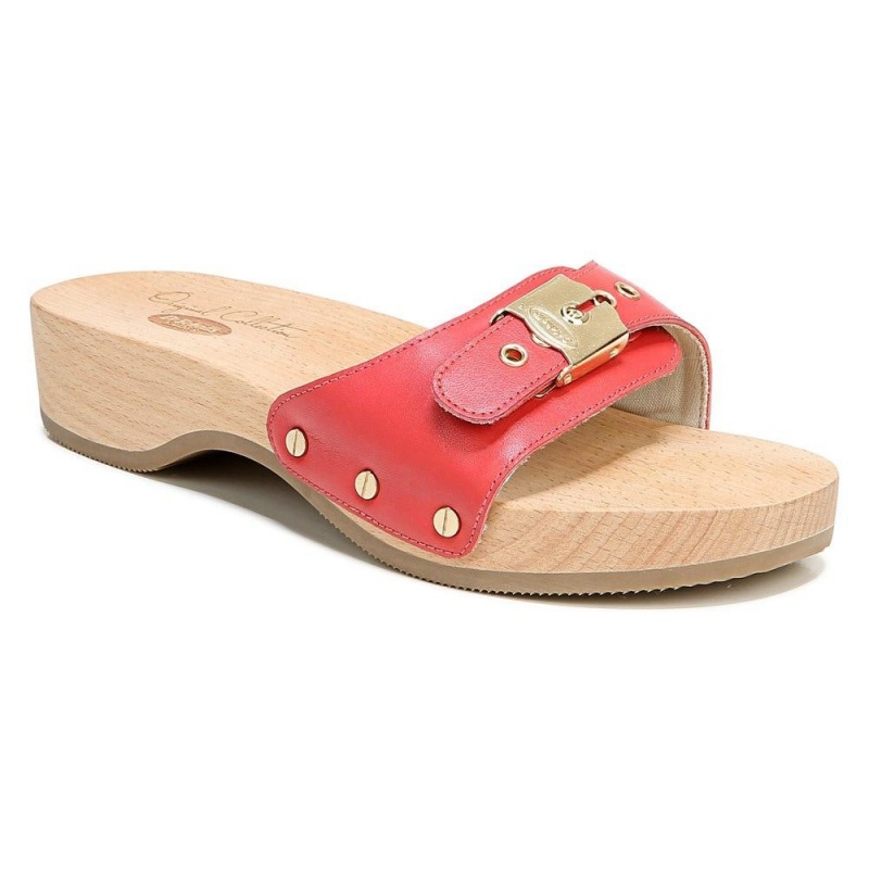 Dr. Scholl's Original Rutschen Sie Sandalen Damen Rot | 504831-XFO