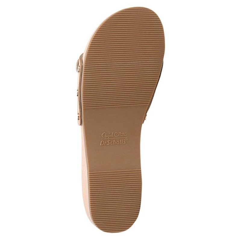 Dr. Scholl's Original Rutschen Sie Sandalen Damen Braun | 084963-BLG