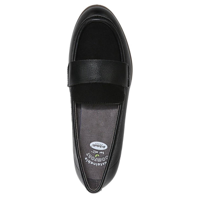 Dr. Scholl's Rate Moc Kappe Halbschuhe Damen Schwarz | 056274-JBA